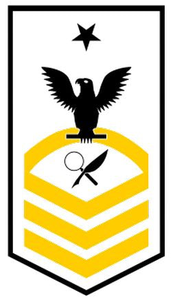 Shop for your Black with Gold Stripes Sticker Decal Intelligence Specialist Senior Chief (ISSC) at Arizona Black Mesa.