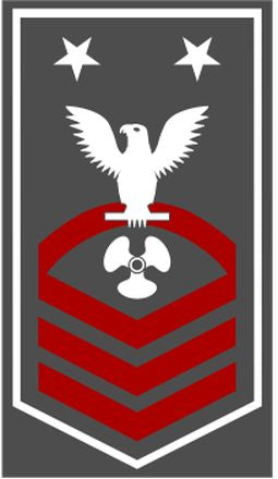 Shop for your White with Red Stripes Sticker Decal Machinist's Mate Master Chief (MMMC) at Arizona Black Mesa.