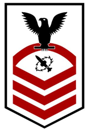 Shop for your Black with Red Stripes Sticker Decal Missile Technician Chief (MTC) at Arizona Black Mesa.