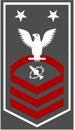 Shop for your White with Red Stripes Sticker Decal Missile Technician Master Chief (MTMC) at Arizona Black Mesa.