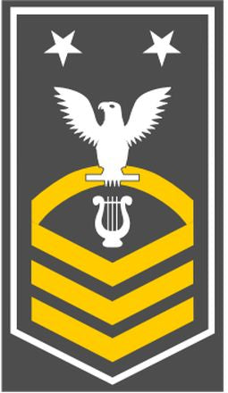 Shop for your White with Gold Stripes Sticker Decal Musician Master Chief (MUMC) at Arizona Black Mesa.