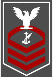 Shop for your White with Red Stripes Sticker Decal Navy Counselor Chief (NCC) at Arizona Black Mesa.