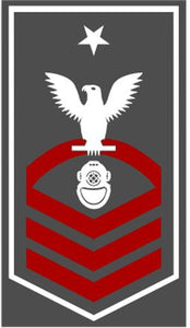 Shop for your White with Red Stripes Sticker Decal Navy Diver Senior Chief (NDSC) at Arizona Black Mesa.