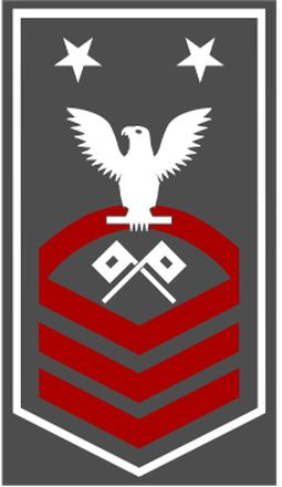 Shop for your White with Red Stripes Sticker Decal Signalman Master Chief (SMMC) at Arizona Black Mesa.