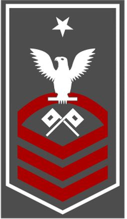 Shop for your White with Red Stripes Sticker Decal Signalman Senior Chief (SMSC) at Arizona Black Mesa.