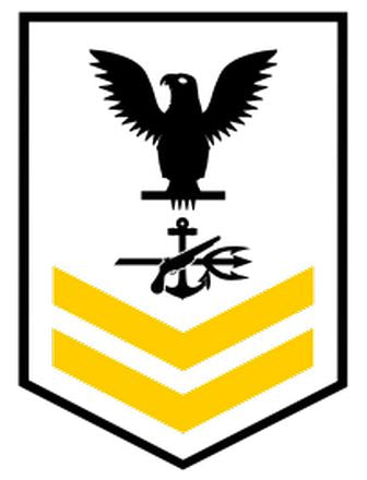 Shop for your Black with Gold Stripes Sticker Decal Special Warfare Operator Second Class (SO2) at Arizona Black Mesa.