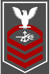 Shop for your White with Red Stripes Sticker Decal Special Warfare Operator Chief (SOC) at Arizona Black Mesa.