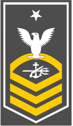 Shop for your White with Gold Stripes Sticker Decal Special Warfare Operator Senior Chief (SOSC) at Arizona Black Mesa.
