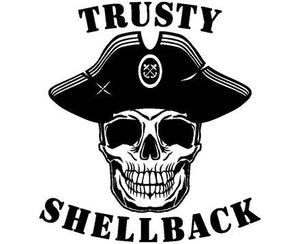 Shop  your 8 Inch Black Shellback Black Skull with Sticker\Decal at Arizona Black Mesa.